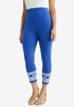 Everyday Stretch Cotton Capri Legging