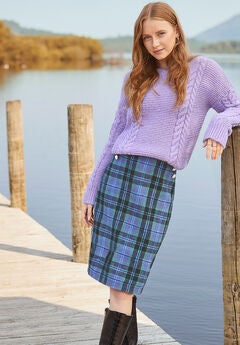 Mini Plaid Skirt