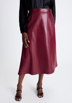 Plus Size Midi Length Skirts