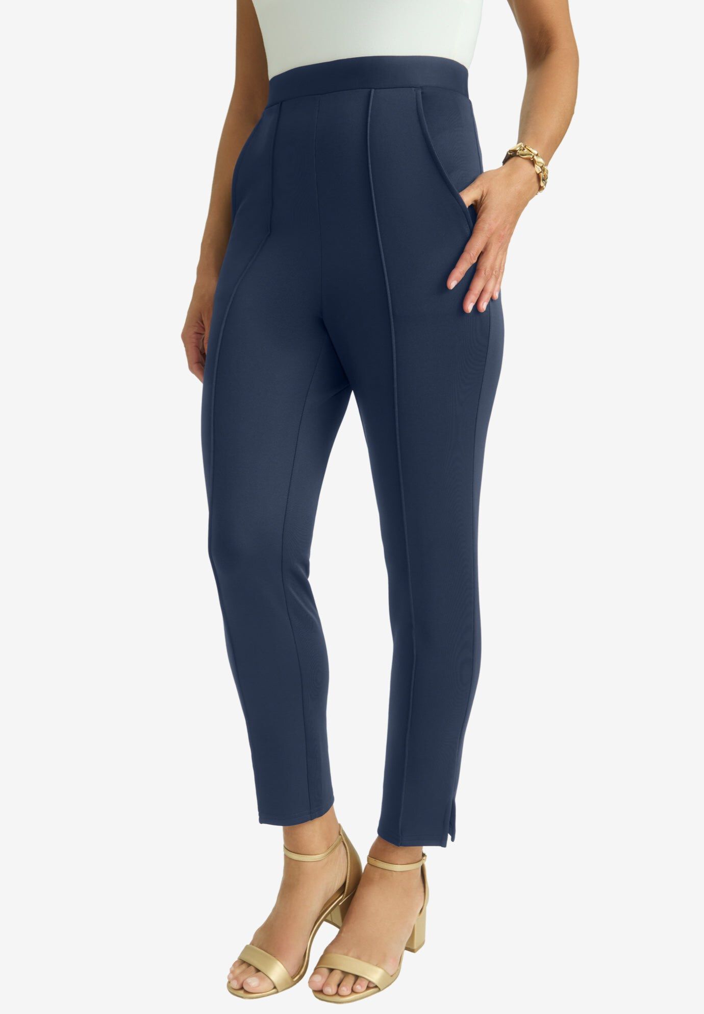 PerfectEase Slim Straight Pant