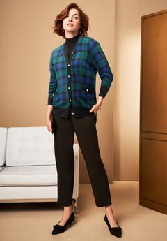 V-Neck Cardigan Sweater