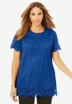Stretch Lace Tunic