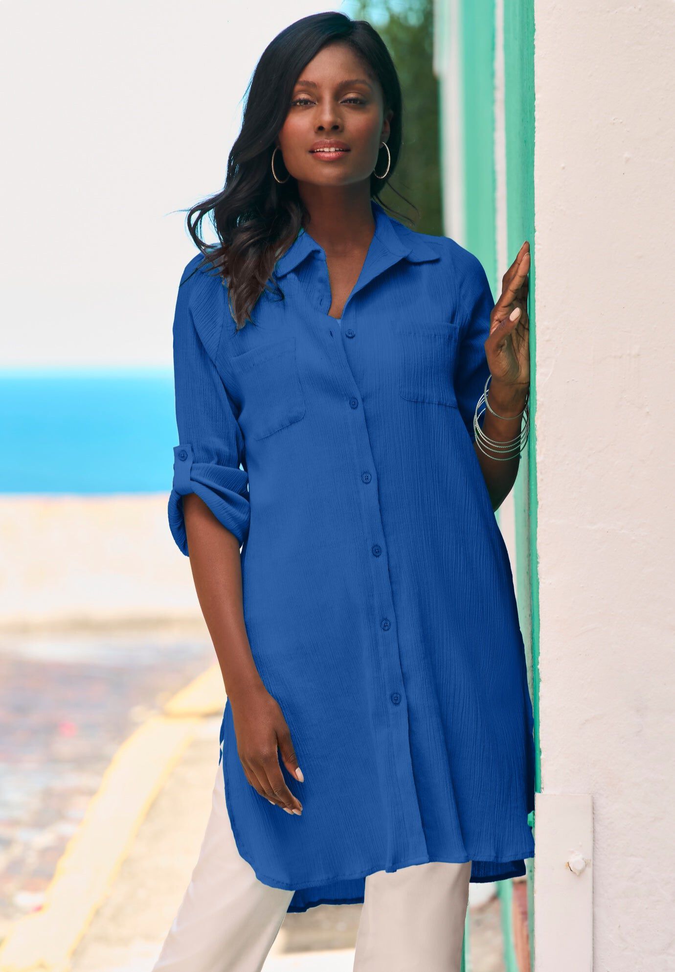 Gauze Mega Tunic