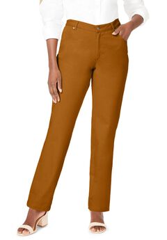 Classic Cotton Denim Straight-Leg Jean