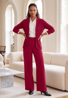 Cable Blazer Sweater