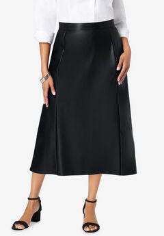Plus Size Holiday Midi Skirts
