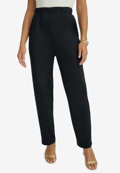 Plus Size Black Chino Pants