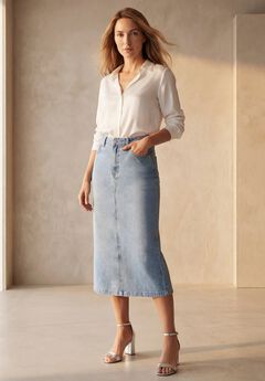 Plus Size Fall Skirts