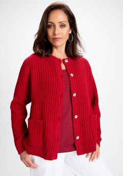 Boxy Stitch Cardigan