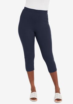 Everyday Stretch Cotton Capri Legging