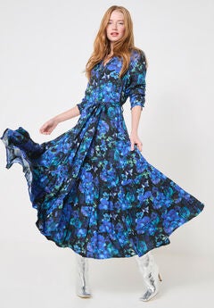 Garden Maxi Shirtdress