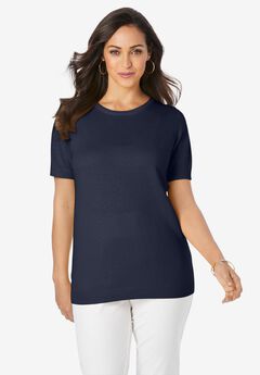 Fine Gauge Crewneck Shell