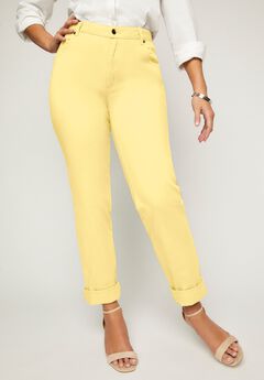Classic Cotton Denim Straight-Leg Jean
