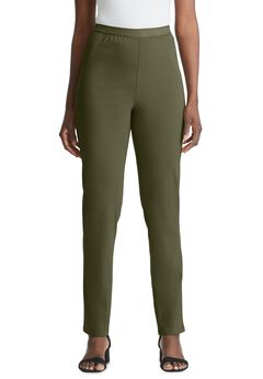 Stretch Denim Straight-Leg Jegging