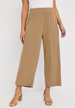 Plus Size Cropped Lounge Pants
