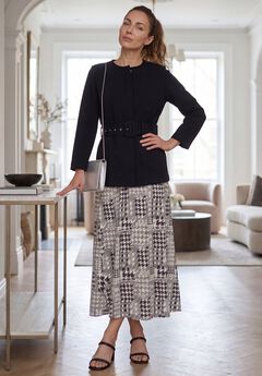Satin Maxi Skirt