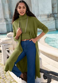 Plus Size Long Sweater For Women