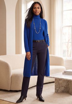 Cotton Cashmere Duster Sweater
