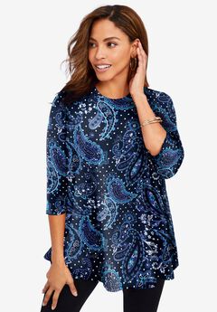 Plus Size Swing Tunics