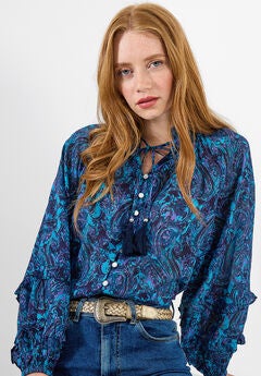 Boho Tassel Blouse