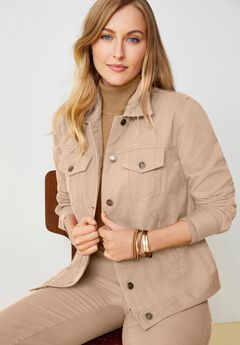 Plus Size Womens Denim Jackets
