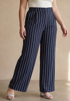 Bi-Stretch Wide Leg Pant