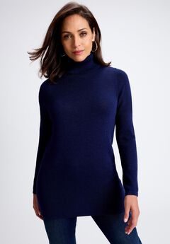 Cotton Cashmere Turtleneck