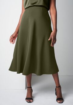 Bi-Stretch Swing Skirt