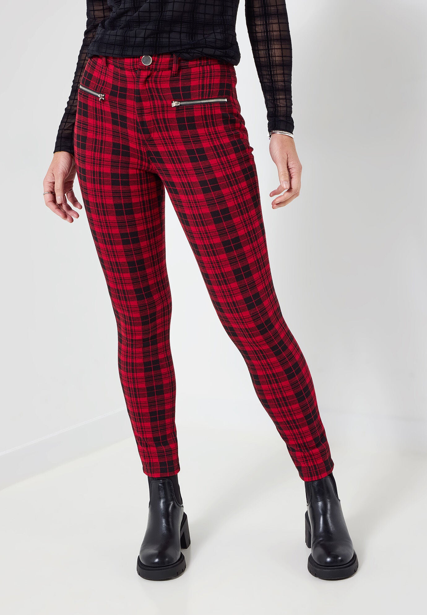 Plaid Legging