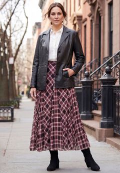 Flowing Crinkled Maxi Skirt