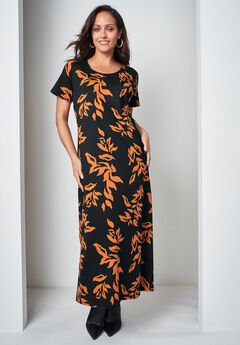 Best Plus Size Black Maxi Dress