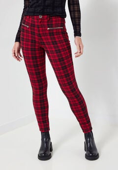 Plaid Legging