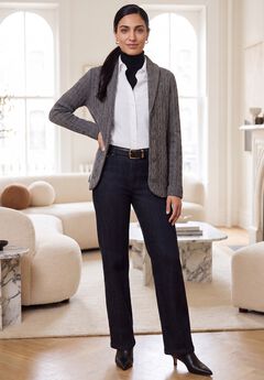 Cable Blazer Sweater