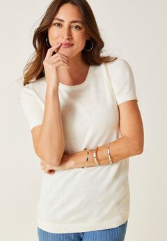 Fine Gauge Crewneck Shell