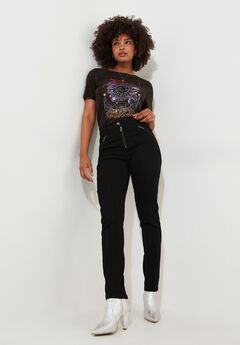 Stretch Denim Rocker Skinny Jean