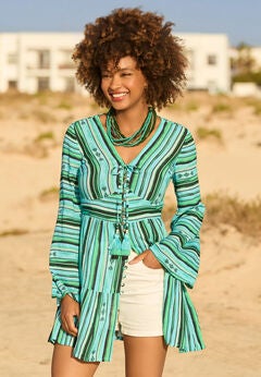 Plus Size Boho Style Blouses