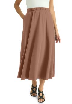 Soft Ease Midi Skirt