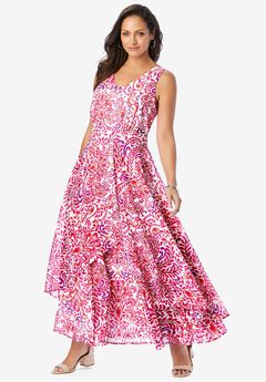 Georgette Flyaway Maxi Dress
