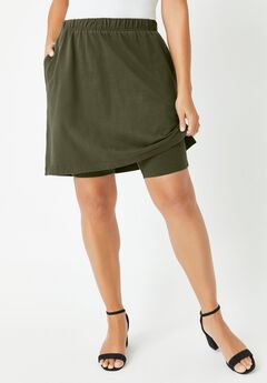 Everyday Stretch Cotton Skort