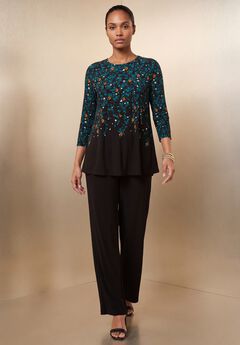 Stretch Knit Swing Tunic