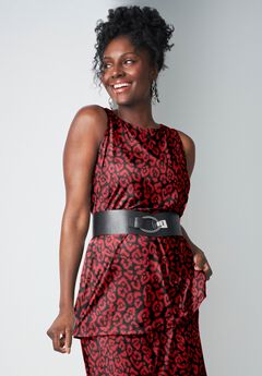 Stretch Knit Tunic Tank