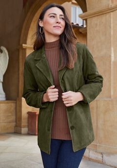 Suede Blazer