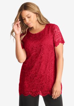 Stretch Lace Tunic