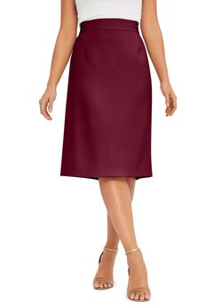 Tummy Control Bi-Stretch Pencil Skirt