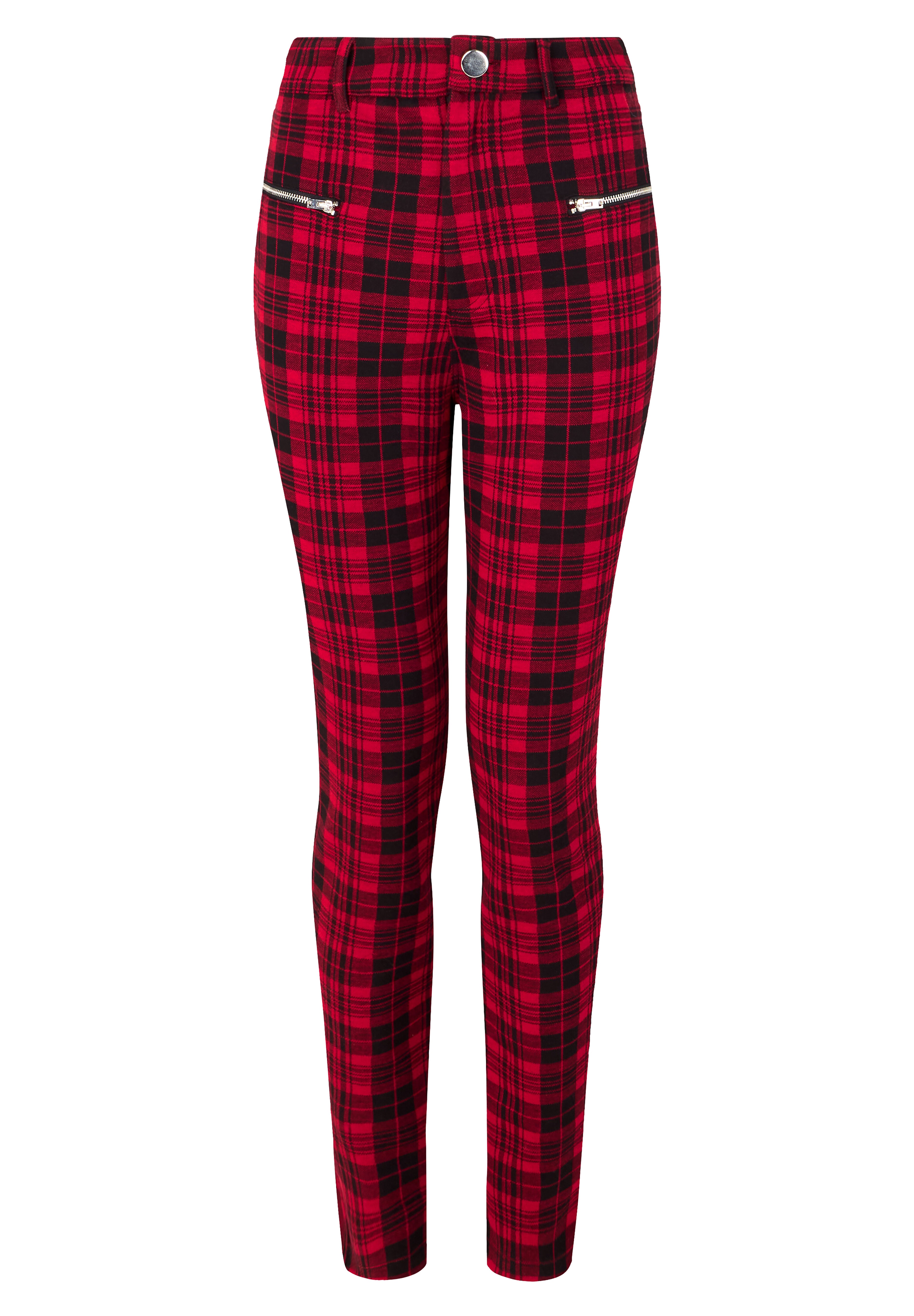 Plaid Legging, RED BOX PLAID, alternate image number 4