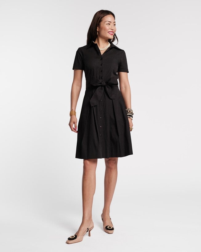 Bella Dress, Black / Black, hi-res image number 0