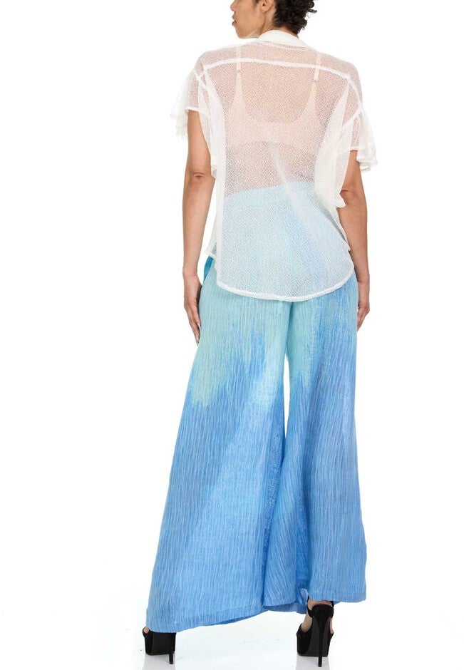 Ombre Pants, Ombre Blue / Dusty Blue, alternate image number 2
