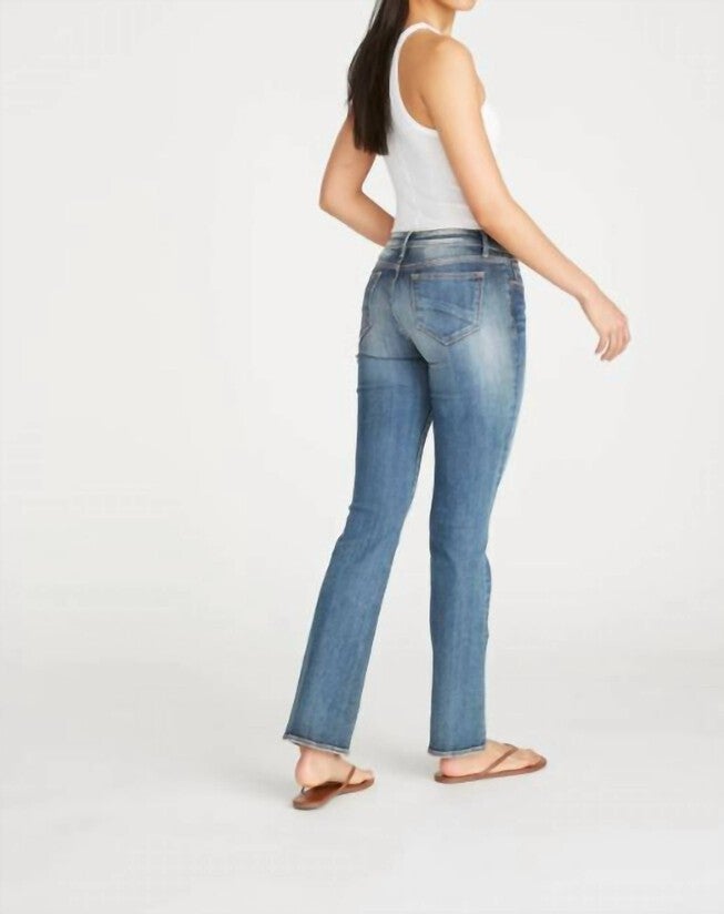 KELLY BOOTCUT IN MID WASH, , alternate image number null