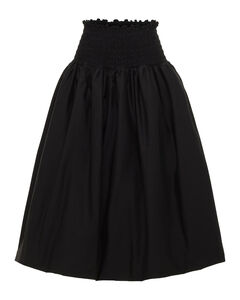 Roma Poplin Midi Skirt
