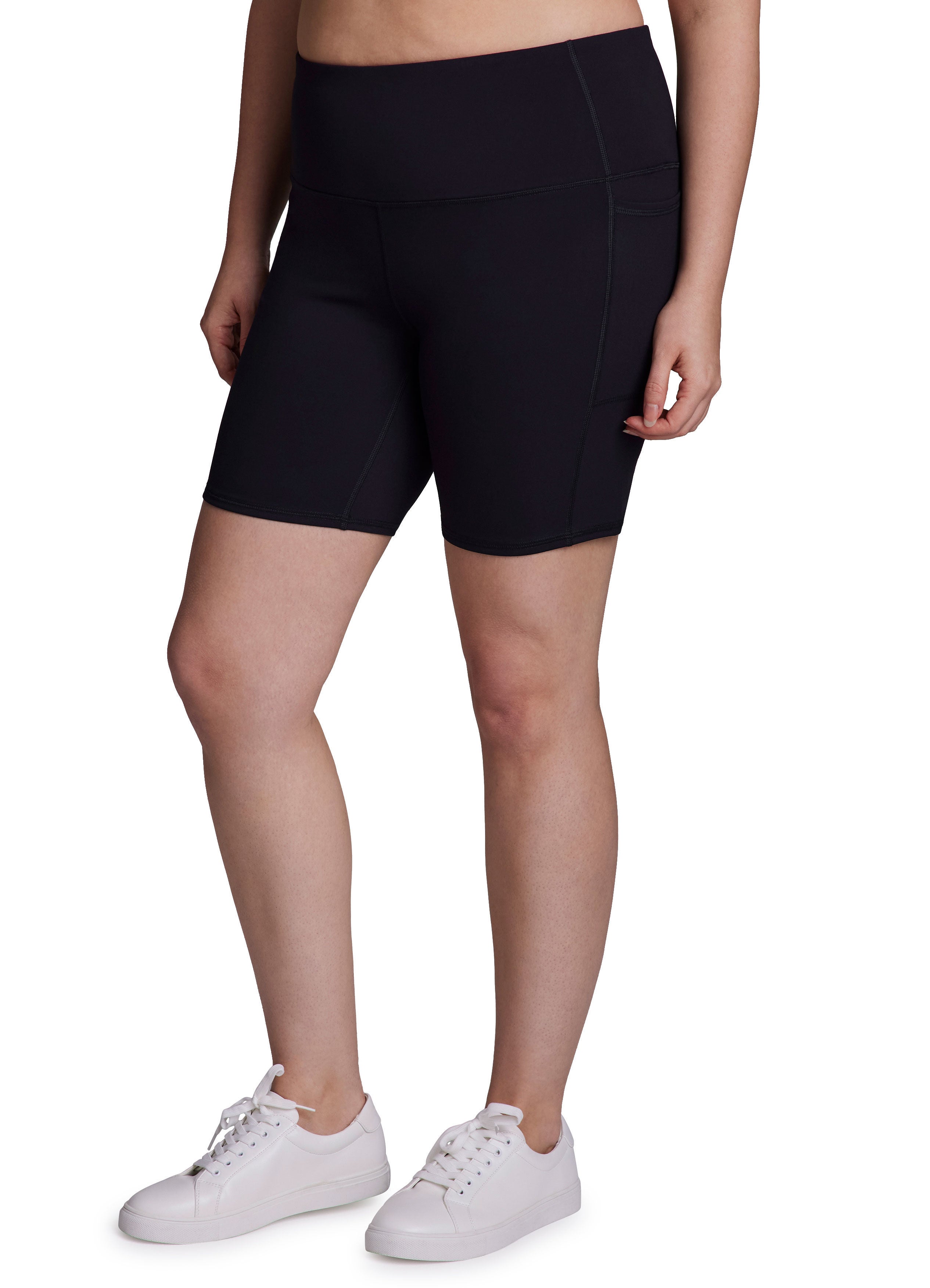 Plus Prime Tech Flex Ultra Hold 7 inches Bike Short, Black / Black, hi-res image number 0